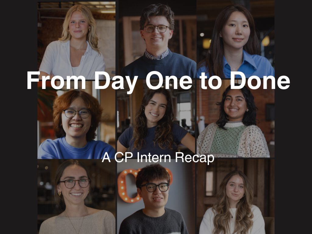 Featured image for: From Day One to Done: A CP Intern Recap