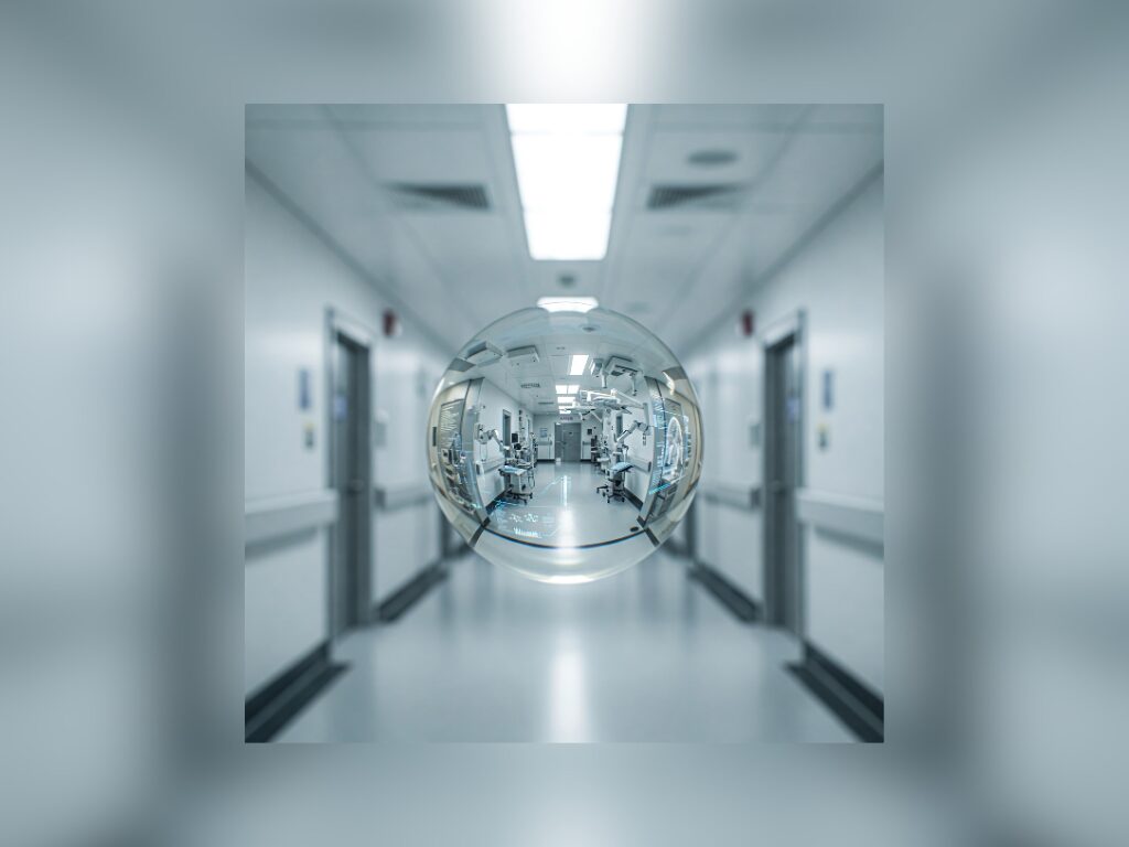 crystal ball in a hospital