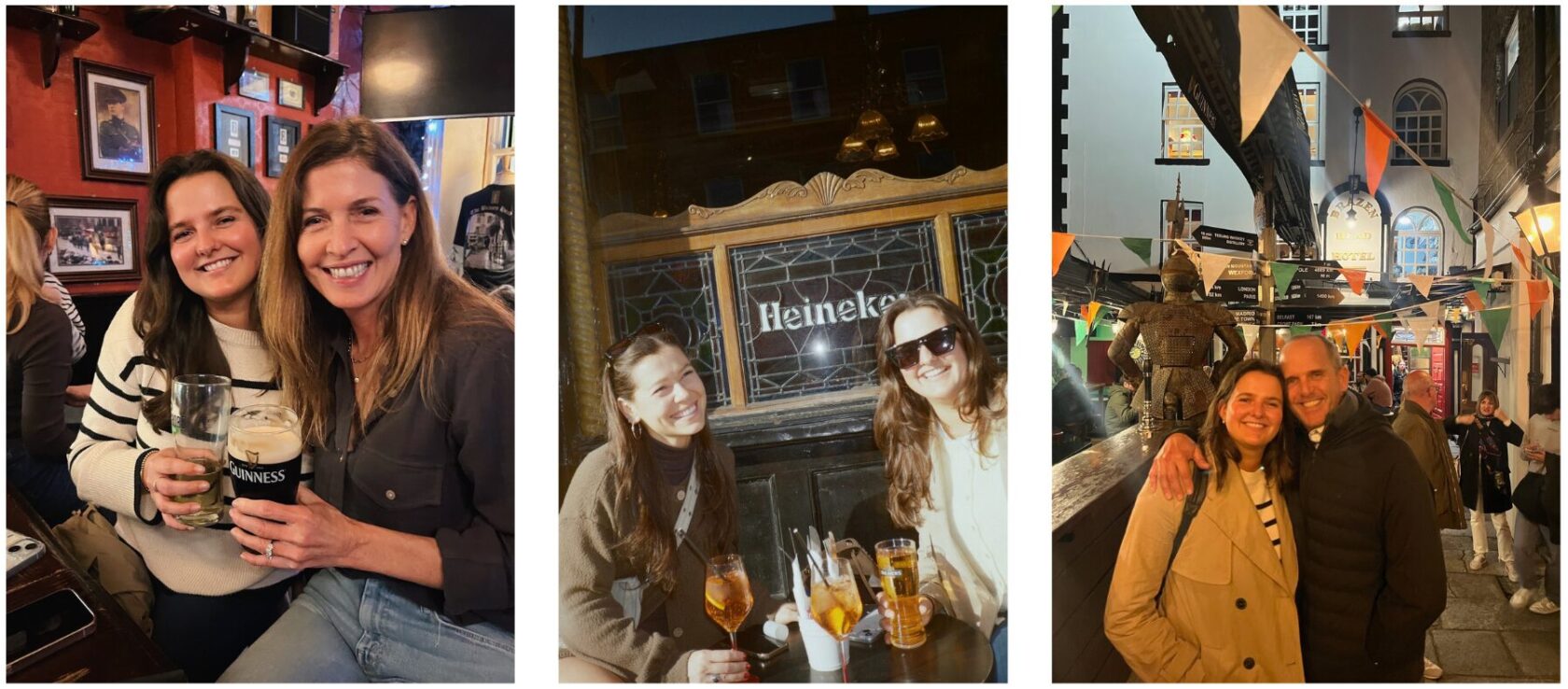 collage of people in ireland